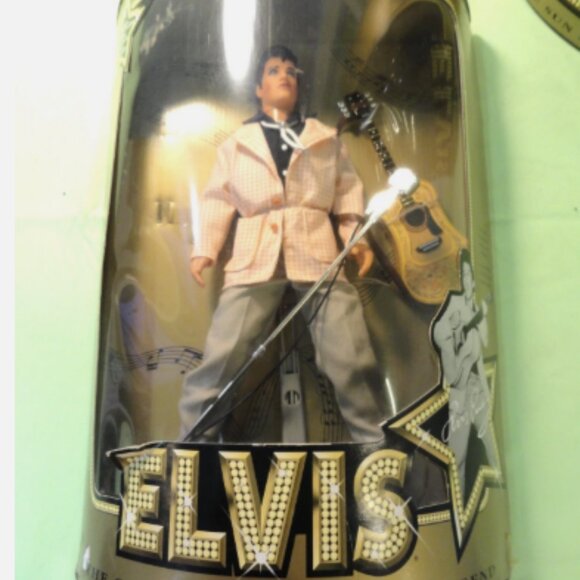 ELVIS PRESLEY BUNDLE 4 QTY ACTION FIGURES DOLLS TEEN IDOL JAILHOUSE ROCK HAYRIDE - Picture 8 of 12